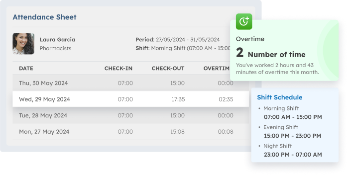 overtime calculation scaleocean attendance systems