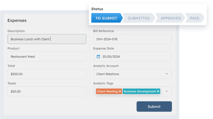 reimbursement submissions with scaleocean